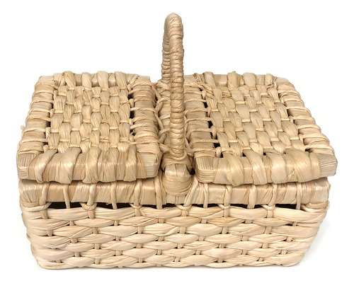 Cesta De Piquenique Palha Picnic Mini 24x16x12