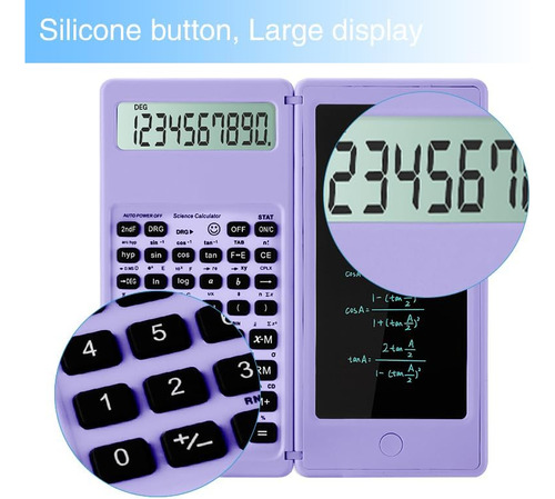 Calculadora Científica 10 Dígitos, Ideal Para Estudiantes