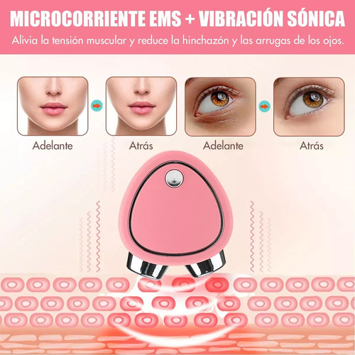 Rejuvenecimiento Masajeador De Facial Microcorriente Skindio