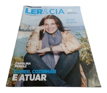 Revista Ler  E Cia Carolina Ferraz