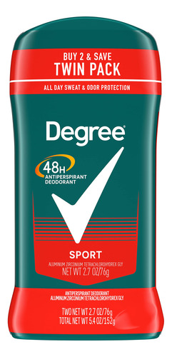 Degree Desodorante Antitranspirante Original Para Hombre, 4.