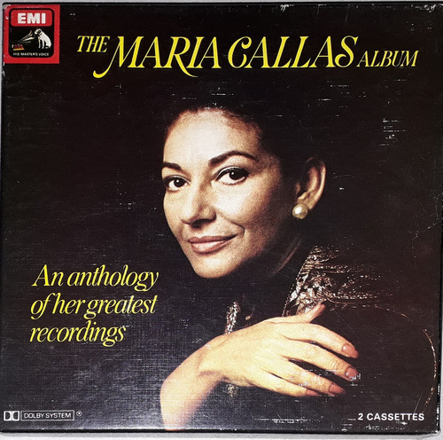 Maria Callas: Antología De Sus Mejores Grabaciones 2 Casetes