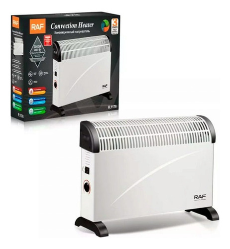 Calefactor Eléctrico Estufa De Aire Caliente Portátil 2000w