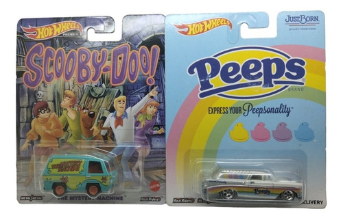 Hot Wheels Mistery Machine & Chevy Nomad Delivery Premium