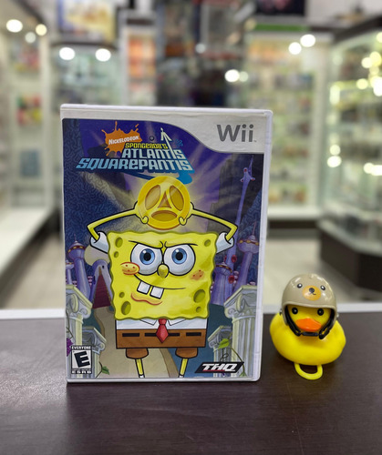 Spongebob's Atlantis Squarepantis Bob Esponja - Nintendo Wii (Reacondicionado)