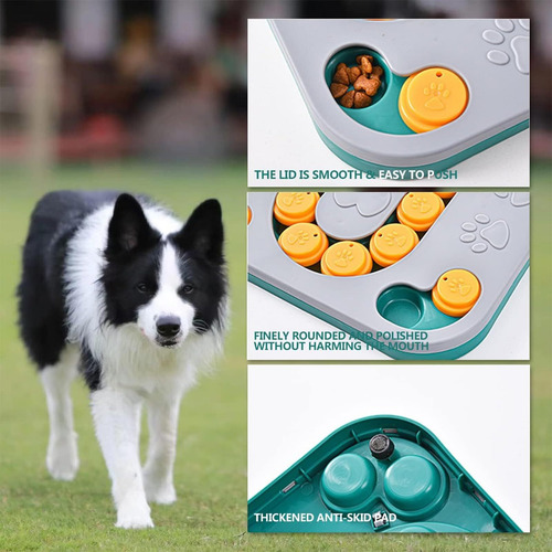 Juguete Interactivo Para Perros Con Juego De Rompecabezas