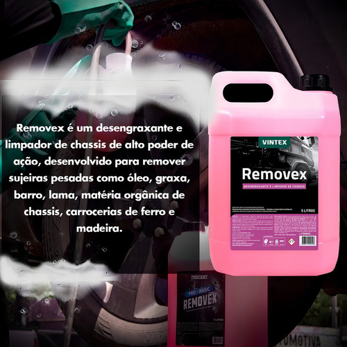 Kit de champú desengrasante Vonixx Alumax Removex 5 l V-floc 3 l