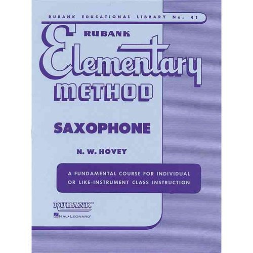 Libro En Inglés: Método Elemental Rubank Saxofón 