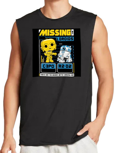 Playera Tank De Funko Droids Moda Cultura Pop