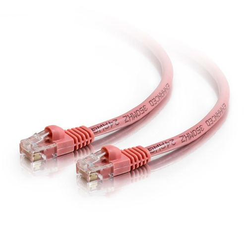 Cable De Conexión Snapless C2g Cat5e 350 Mhz, Rosa, 100 Pies