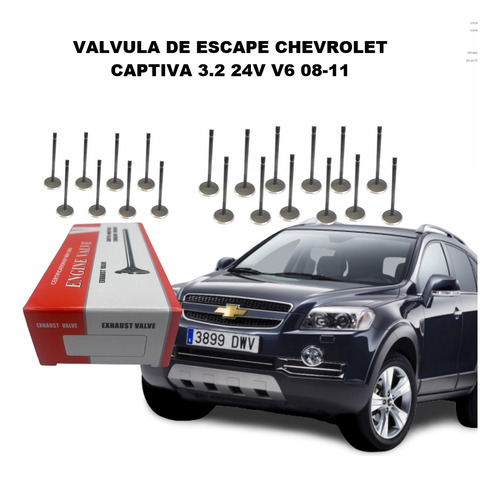 Valvula De Escape Chevrolet Captiva 3.2 24v V6 08-11