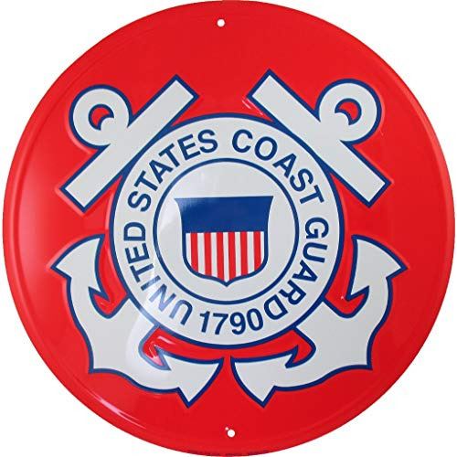 Emblema De Guardia Costera De Estados Unidos, Letrero D...