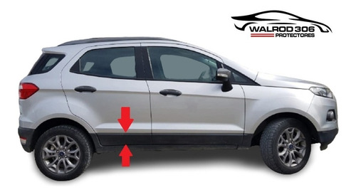 Ford Ecosport Kd 2012 / 2017 Bagueta Puerta Trasera Derecha