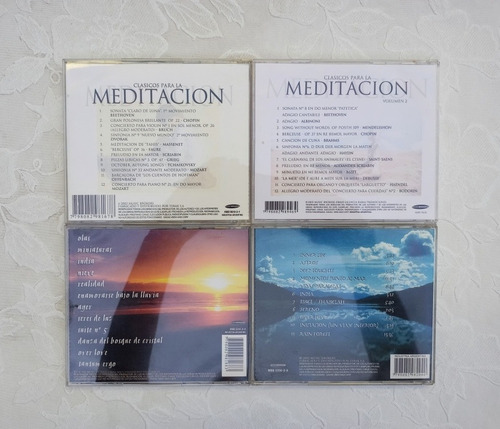 Meditación Relax Música Clásica New Age Étnica Lote 4 Cd Exc