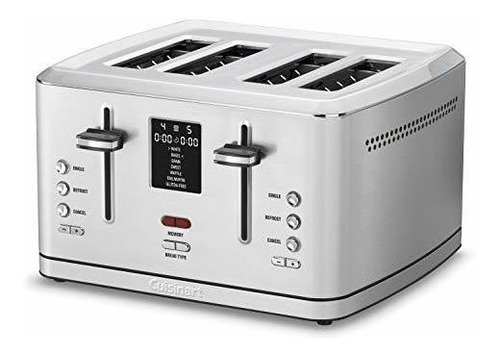 Cuisinart Cpt-740 Tostadora Digital De 4 Rebanadas Con Funci