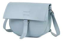 Comprar Carterita Trendy Con Solapa Chiquita Moda Color Tendencia Color Celeste 22245