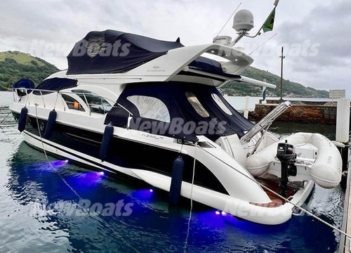 Intermarine 520 Full  Azimut Ano: 2007 - Com 2x Volvo D12