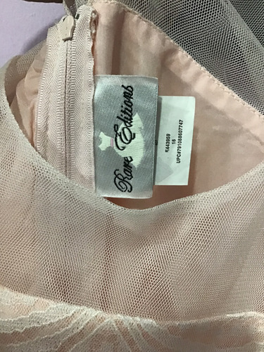 Vestido De Niña Rare Editions Talla 16 (Usado)