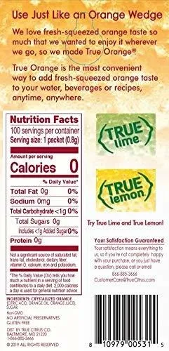 True Orange 100 Count
