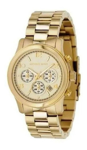 Reloj Michael Kors Mk5055 para mujer Runway Gold