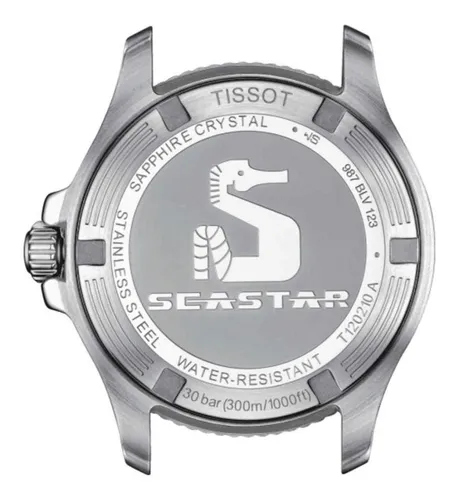 Reloj Tissot T1202101104100 Seastar 36mm 300m Agent Oficial 312.995