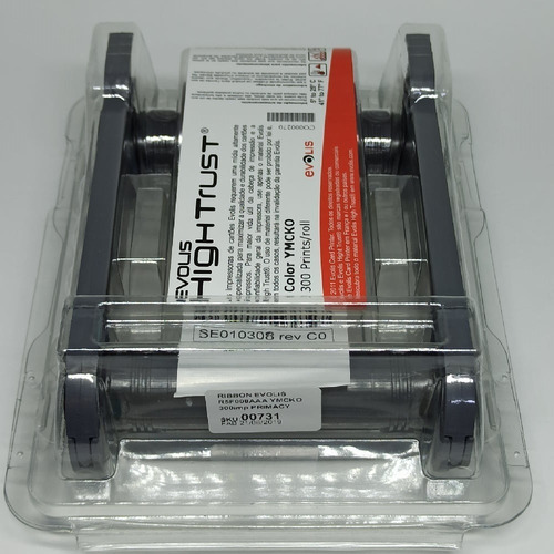 Imagem 5 de 6 de Ribbon Color Evolis R5f008aaa Para Primacy E Elypso 300 Imp*
