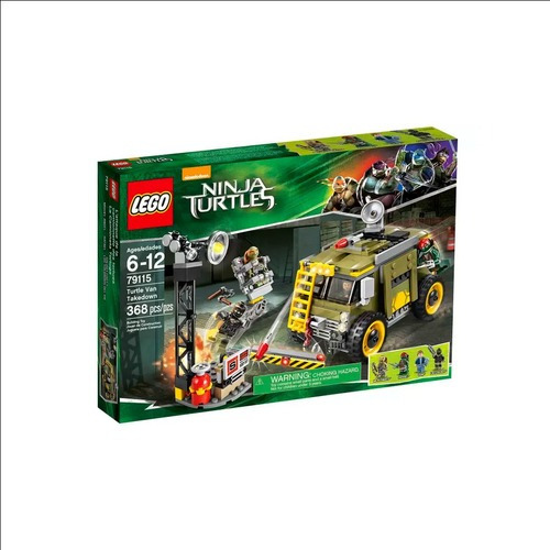 Lego Nickeolodeon 79115 - Tartarugas Ninja: Derrube Da Van