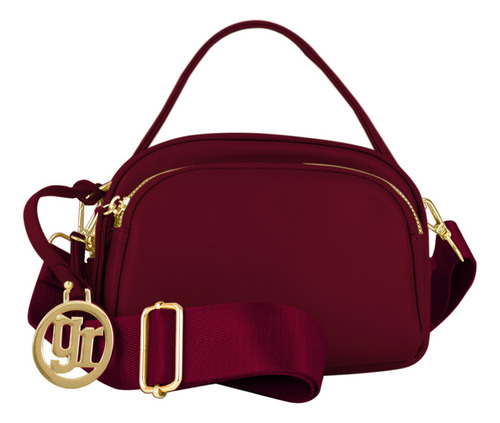 Bolso Para Dama Elegante Crossbody Moda Casual Cool Dxm-0161 Color Vino-wn