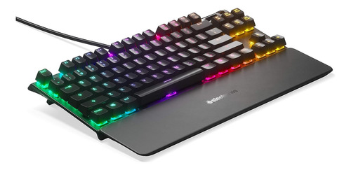 Teclado Mecanico Steelseries Apex Pro Tkl C/ Rgb Y Pantalla