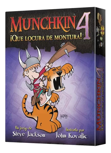 Munchkin 4: ¡que Locura De Montura! - Juego De Mesa- Español