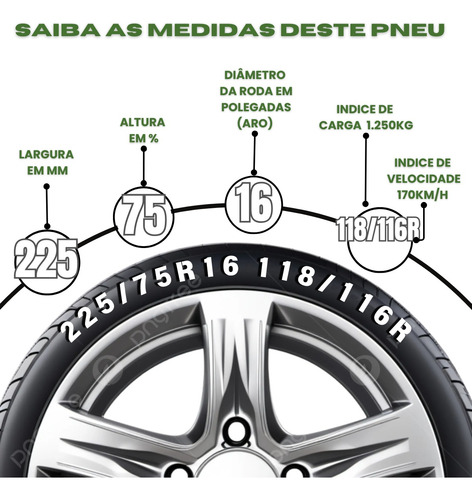 Kit 2 Pneus 195/75r16 C Westlake H188 107/105r 8 Pr