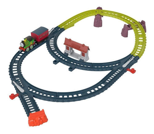 Imagen 2 de 4 de Tren Thomas Metalico Pista A Eleccion Percy, Diesel Hgy82