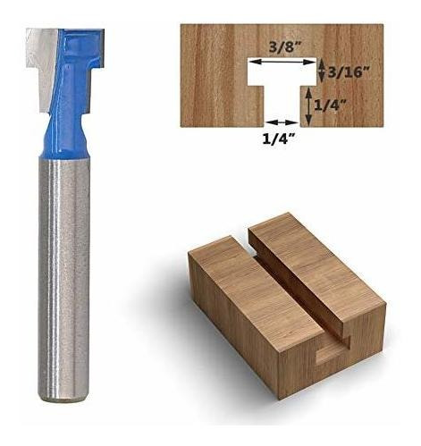 Mesee 1 4 Shank Slot Ranura Router Bit Para