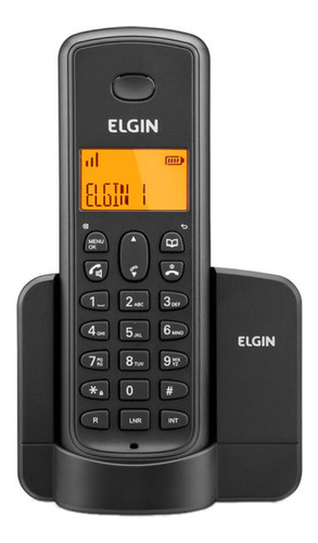 Telefone Sem Fio Elgin Tsf8003 +2 Ramais Id De Chamada Preto