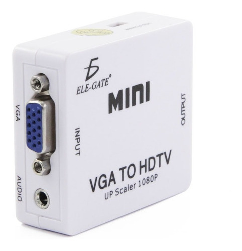 Convertidor Adaptador De Vga A Hdmi 1080p Ele-gate Con16