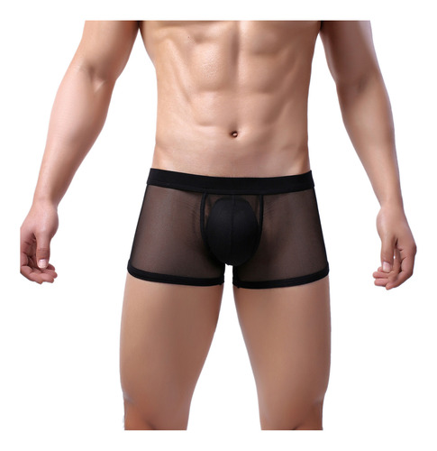 Bragas F Para Hombre, Malla Transpirable, Cintura Media, Dep