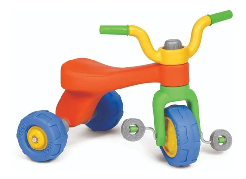 Imagen 1 de 3 de Triciclos Infantiles Plastico Vegui Qrio Súper Resisten
