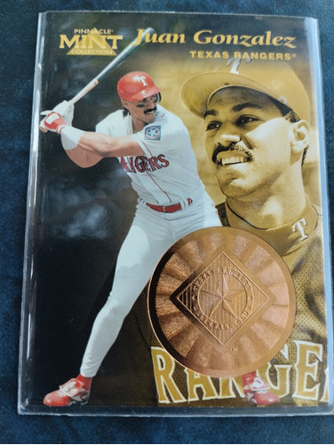 1997 Pinnacle Mint Collection Juan González 6/30