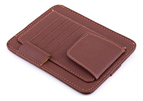 Funda Para Visera De Coche, Color Marrón, Organizadora Solar