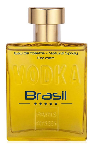 Vodka Brasil Yellow 100ml Masc.