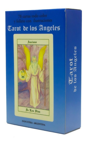 Tarot Angélico De Los Ángeles 78 Cartas Color + Instructivo 