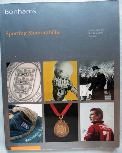 Bonhams Sporting Memorabilia Cricket, Boxing, Football