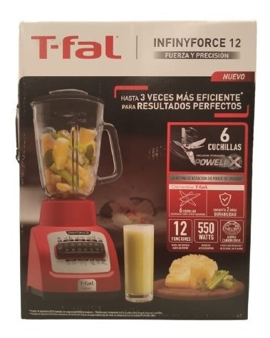 Licuadora T-fal De 12 Velocidades Infiny Force
