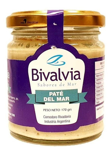 Pate Del Mar X170gr Bivalvia Sabores De Mar