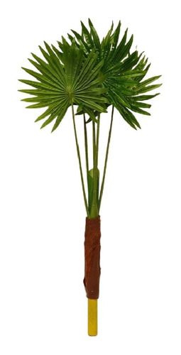 Planta Artificial Caribe 5 Hojas Raiz 85 Cm