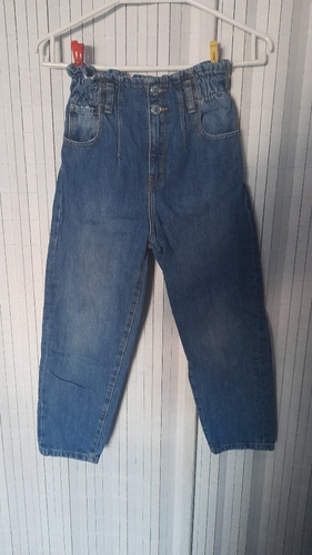 Jeans Azul Boyfriend Zara Talla 9 Usado