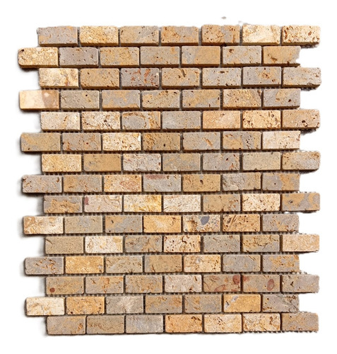 Revestimiento Piedra Muro Malla Golden 30x30 X M2 Revestylo
