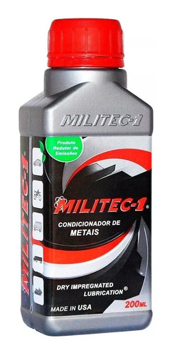 Militec-1 Condicionador De Metais 200ml Militec