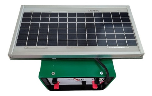 Boyero 12v 120 Km 4,8j 450ma Panel Solar 20 W Cable Soporte