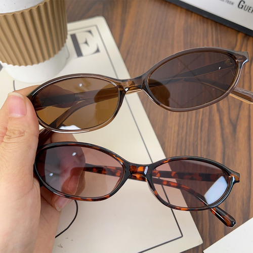 Gafas De Sol Ovaladas Retro Para Mujer, Gafas Vintage Con Mo